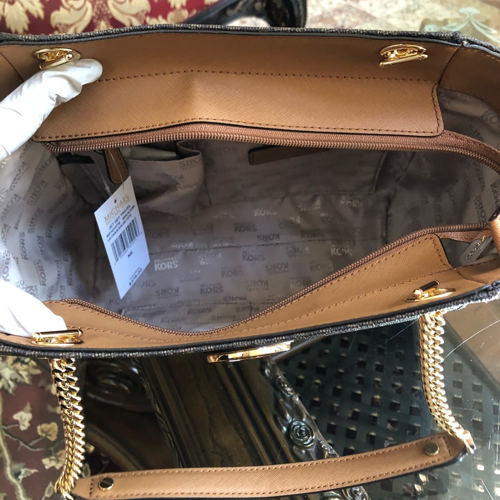 Authentic Michael Kors jet set handbag&wallet SALE - Picture 7 of 8